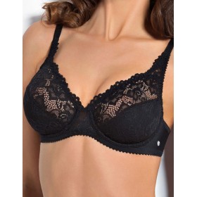 Бюстгальтер с мягкой чашкой Sielei DONNA 942 nero, Цвет: nero (черный), Размеры: 75C