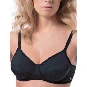 Бюстгальтер мягкая чашка Sielei DONNA 962 nero, Цвет: nero (черный), Размеры: 75D