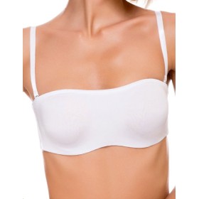 Бюстгальтер бандо Sielei FANTASTIC 1340 bianco, Цвет: bianco (белый), Размеры: 80B