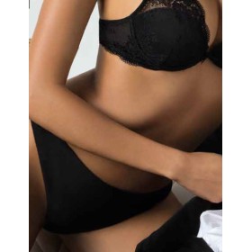 Трусики слипы Sielei WONDER LACE 2445 nero, Цвет: nero (черный), Размеры: S