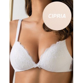 Кружевной бескостный бюстгальтер Sielei WONDER LACE 2458 cipria, Цвет: cipria (телесный), Размеры: 70B