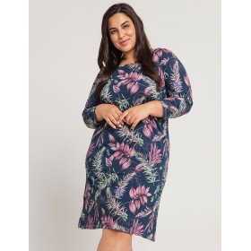 Синяя хлопковая сорочка Taro VIVIAN 3014-01, Цвет: темно-синий, Размеры: 2XL