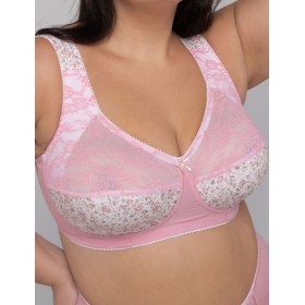 Усиленный бюстгальтер из хлопка Valmira 1104/C иллюзия розы, Цвет: иллюзия розы, Размеры: 80H