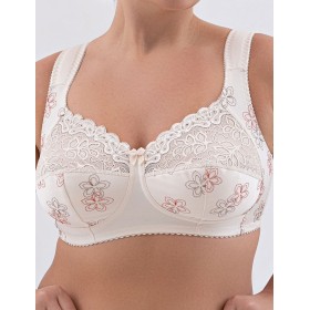 Бюстгальтер больших размеров Valmira 1107 / 1108 пергамент, Цвет: пергамент, Размеры: 90I