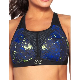 Бюстгальтер спортивный Ava NAOMI M на крючки, Цвет: застежка крючки, Размеры: 80D