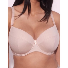 Бюстгальтер упллотненный Alles DIAMANTE U телесный, Цвет: телесный, Размеры: 75E