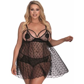 Сексуальная сорочка Gorgeous YULIA, Цвет: черный, Размеры: XL/2XL