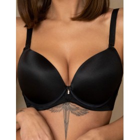 Бюстгальтер пуш-ап Kris Line FORTUNA COMFORT brassiere s-class черный, Цвет: черный, Размеры: 70DD