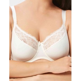 Бюстгальтер с мягкой чашкой Milavitsa 104960 приглушенный белый, Цвет: приглушенный белый, Размеры: 90F