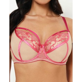 Бюстгальтер мягкая чашка Subtille DIAMOND soft, Цвет: телесный+розовый, Размеры: 65G