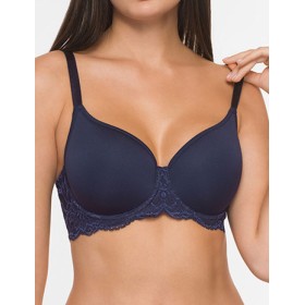 Бюстгальтер спейсер VOVA LAURA V32523 темно-синий, Цвет: темно-синий, Размеры: 90E