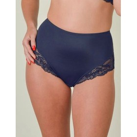 Высокие трусы VOVA LAURA V32541 темно-синий, Цвет: темно-синий, Размеры: M