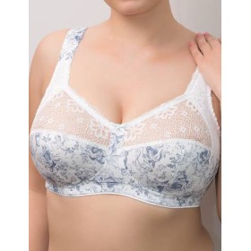 Хлопковый бюстгальтер Valmira 1101/G-1102/G прованс, Цвет: прованс, Размеры: 80G