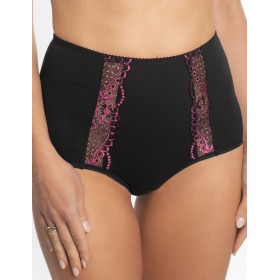 Трусы хлопковые высокие Valmira 2915 ночная азалия, Цвет: ночная азалия, Размеры: M