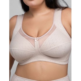 Бюстгальтер хлопковый с перфорацией Valmira 1145/A пион ажур, Цвет: пион ажур, Размеры: 100C