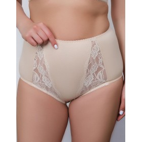 Трусы макси хлопковые Valmira 2918/B бежевый, Цвет: бежевый, Размеры: 4XL