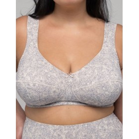 Бюстгальтер с широкими бретелями Valmira 1121/G синий меланж, Цвет: синий меланж, Размеры: 105I