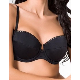 Бюстгальтер балконет Alles ELENA II U черный, Цвет: черный, Размеры: 70F