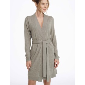 Домашний кардиган Esotiq MOVE 41133 хаки, Цвет: хаки, Размеры: S