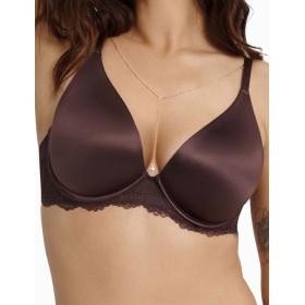 Бюстгальтер с гладкой чашкой Esotiq IDALIS 40999 шоколадный, Цвет: шоколадный, Размеры: 80C