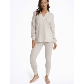 Трикотажный комплект Esotiq MOVE 41131 бежевый, Цвет: бежевый, Размеры: XL