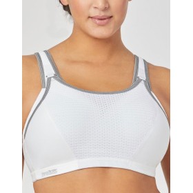 Спортивный бюстгальтер для фитнеса Glamorise GI9167 белый, Цвет: белый, Размеры: 75B