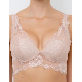 Бюстгальтер бралетт пуш-ап Lormar GEM noisette, Цвет: noisette (телесный), Размеры: 70B