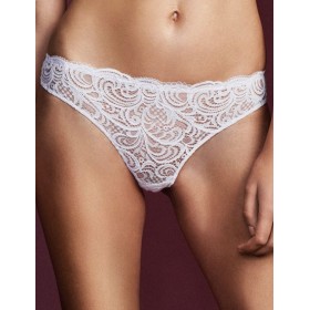 Кружевные женские слипы Lormar FRIZZANTE slip bianco, Цвет: bianco (белый), Размеры: S