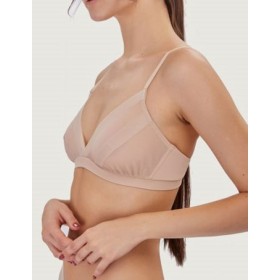 Треугольный бюстгальтер без косточек Lormar INVISIBILE EXTRA nudo, Цвет: nudo (телесный), Размеры: 75B