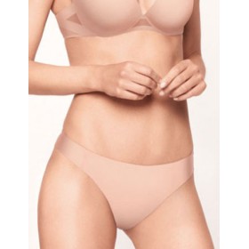 Гладкие трусики стринги Lormar PERIZOMA EXTRA nudo, Цвет: nudo (телесный), Размеры: M