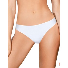 Гладкие трусики стринги Lormar PERIZOMA EXTRA nudo, Цвет: bianco (белый), Размеры: S