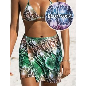 Парео Sielei SNAKE SN62 blu/fuxia, Цвет: blu/fuxia, Размеры: S/M