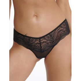 Трусики слипы Esotiq IVETTE 40893 черный+бежевый, Цвет: черный+бежевый, Размеры: S