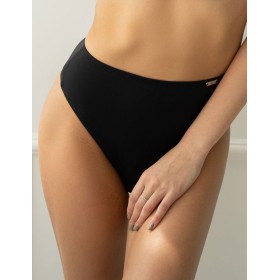 Высокие плавки бразилиана Kris Line BEACH BLACK brasyliana high waist, Цвет: черный, Размеры: 3XL