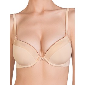 Бюстгальтер с пуш-ап гелем Mioocchi CRYSTALL 7735 cipria, Цвет: cipria (пудровый), Размеры: 80C