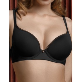 Бюстгальтер спейсер Mioocchi CRYSTALL 7738 nero, Цвет: nero (черный), Размеры: 90C