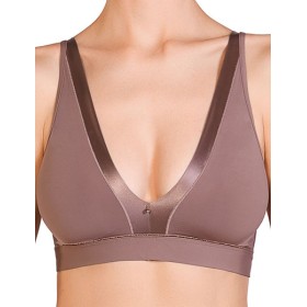 Бралетт со съемными вкладышами Mioocchi CRYSTALL 7740 stone, Цвет: stone (кофейный), Размеры: 85B