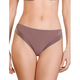 Трусы бразилиана Mioocchi CRYSTALL 7835 stone, Цвет: stone (кофейный), Размеры: S