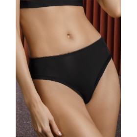 Трусы слипы миди Mioocchi CRYSTALL 7837 nero, Цвет: nero (черный), Размеры: S