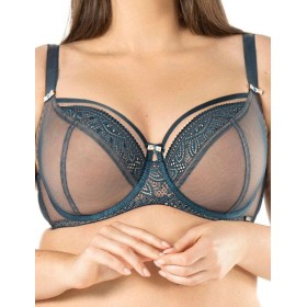 Мягкий бюстгальтер на большую грудь Nipplex DANIELA M деним, Цвет: деним, Размеры: 75J