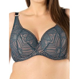 Бюстгальтер на тонком поролоне Nipplex DANIELA U деним, Цвет: деним, Размеры: 75G