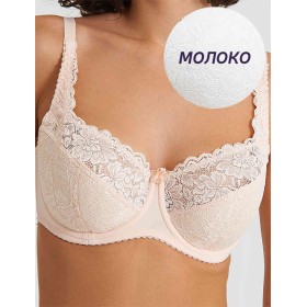 Бюстгальтер полумягкий Simona M 900/05 молоко, Цвет: молоко, Размеры: 90B