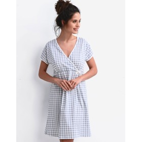 Сорочка с коротким рукавом Sensis OCTAVIA, Цвет: серый, Размеры: S