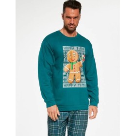 Мужская пижама со штанами Cornette 115 COOKIE 2, Цвет: зеленый, Размеры: L