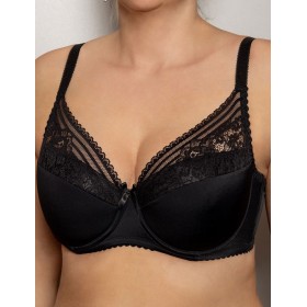 Бюстгальтер на поролоне Fluide COMPLIMENT 6085 черный, Цвет: черный, Размеры: 70E