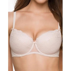 Бюстгальтер балконет пуш-ап Honey H06-14-L крем-брюле, Цвет: крем-брюле, Размеры: 80A