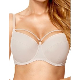 Бюстгальтер балконет Kinga NATI II BC-451 бежевый, Цвет: бежевый, Размеры: 65E