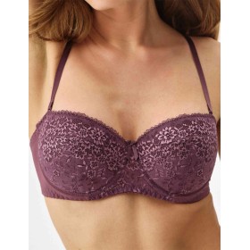 Бюстгальтер балконет анжелика Lina A 6035 крокус, Цвет: крокус, Размеры: 75G