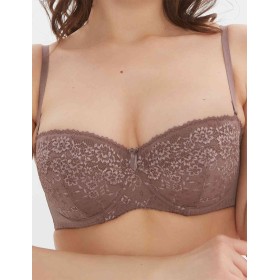 Бюстгальтер балконет анжелика Lina A 6035 перец, Цвет: перец, Размеры: 85E