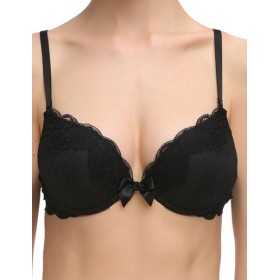 Бюстгальтер пуш-ап гелевый Mioocchi MARTA 7570 nero, Цвет: nero (черный), Размеры: 65B